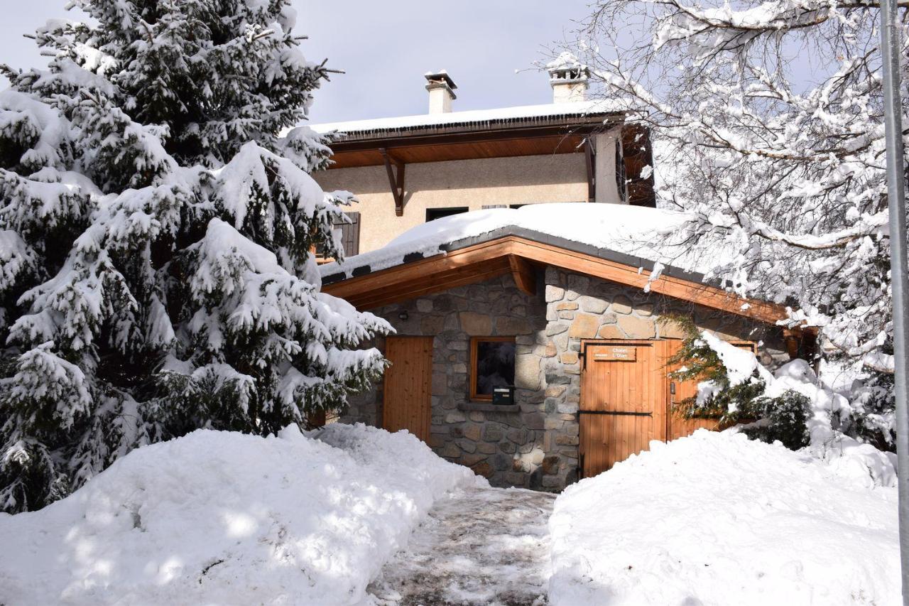 Chalet L Olan 15P Emplacement Exceptionnel Grand Terrain Лес дьо Алпс Екстериор снимка