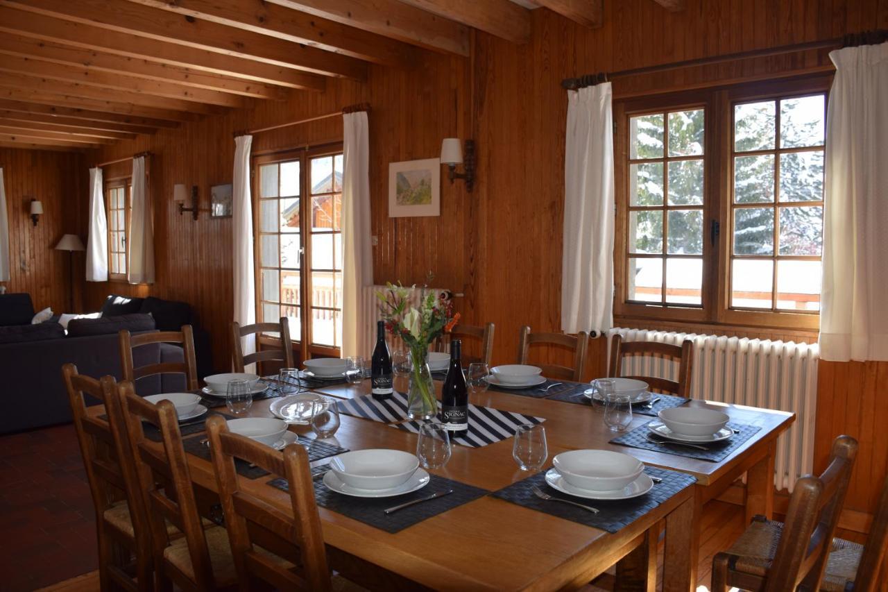 Chalet L Olan 15P Emplacement Exceptionnel Grand Terrain Лес дьо Алпс Екстериор снимка